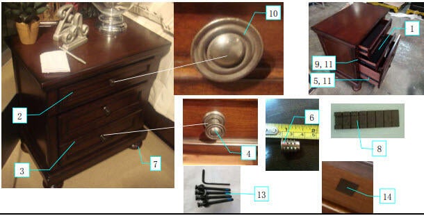 Porter Two Drawer Night Stand Millennium® by Ashley