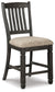 Tyler Creek Upholstered Barstool (2/CN) Signature Design by Ashley®