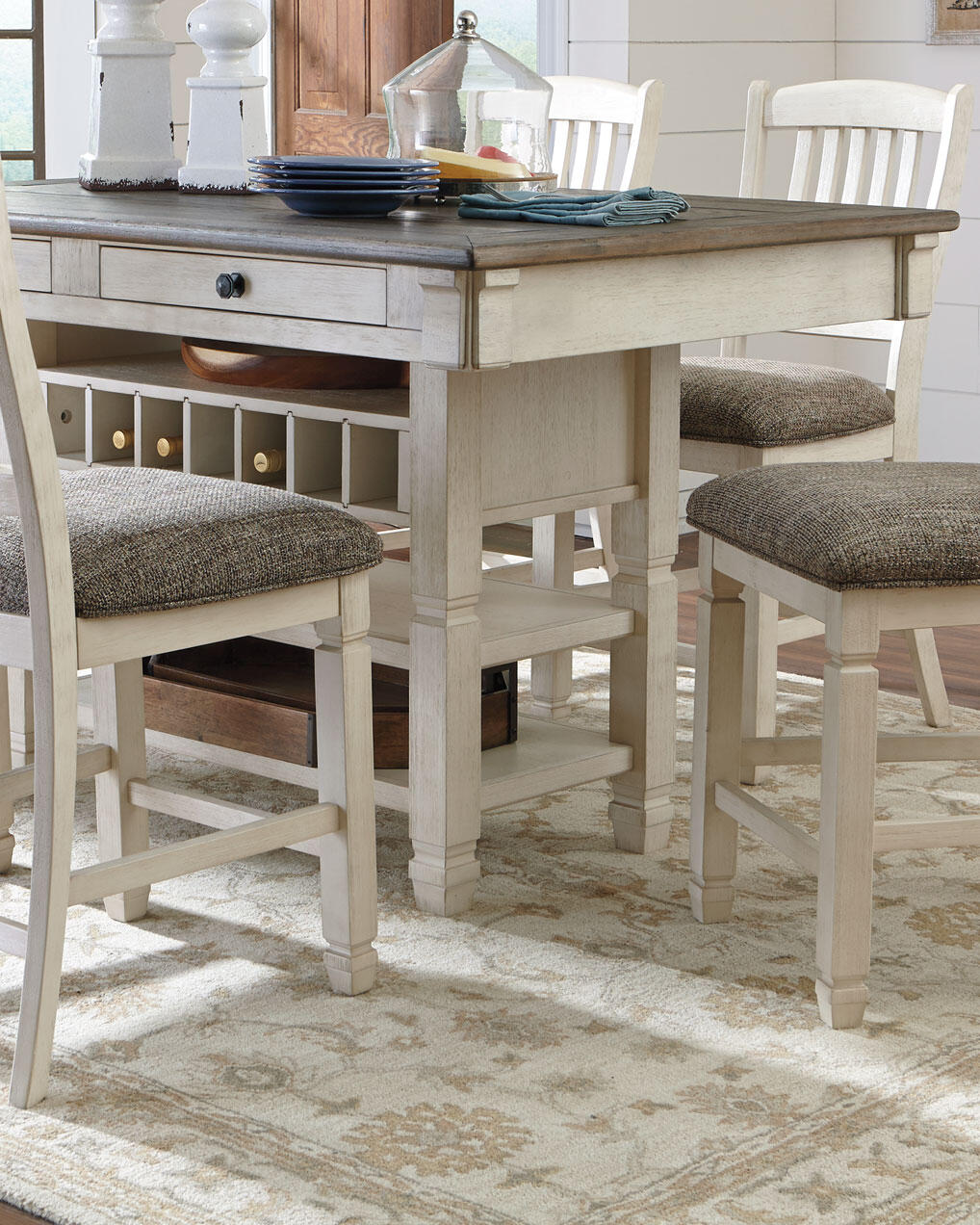 Bolanburg RECT Dining Room Counter Table Signature Design by Ashley®
