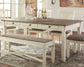 Bolanburg Rectangular Dining Room Table Signature Design by Ashley®