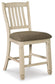 Bolanburg Upholstered Barstool (2/CN) Signature Design by Ashley®
