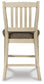 Bolanburg Upholstered Barstool (2/CN) Signature Design by Ashley®