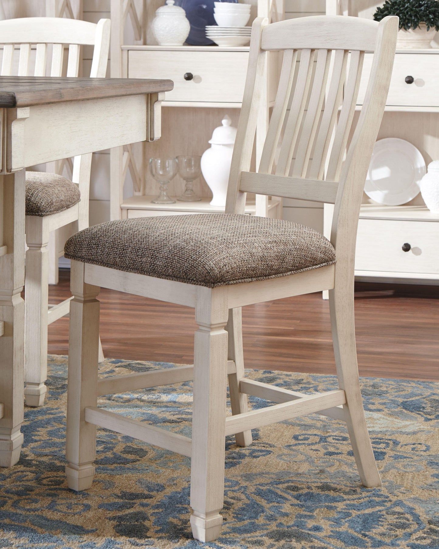 Bolanburg Upholstered Barstool (2/CN) Signature Design by Ashley®
