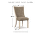 Bolanburg Dining UPH Side Chair (2/CN) Signature Design by Ashley®