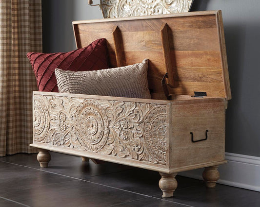 Fossil Ridge Storage Bench Signature Design by Ashley®
