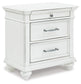 Kanwyn Three Drawer Night Stand Benchcraft®