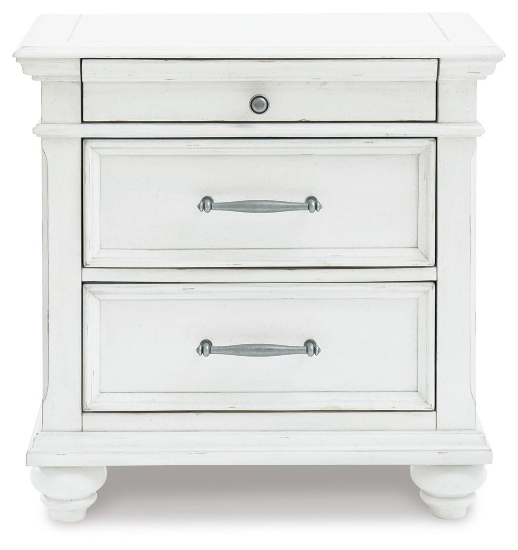 Kanwyn Three Drawer Night Stand Benchcraft®