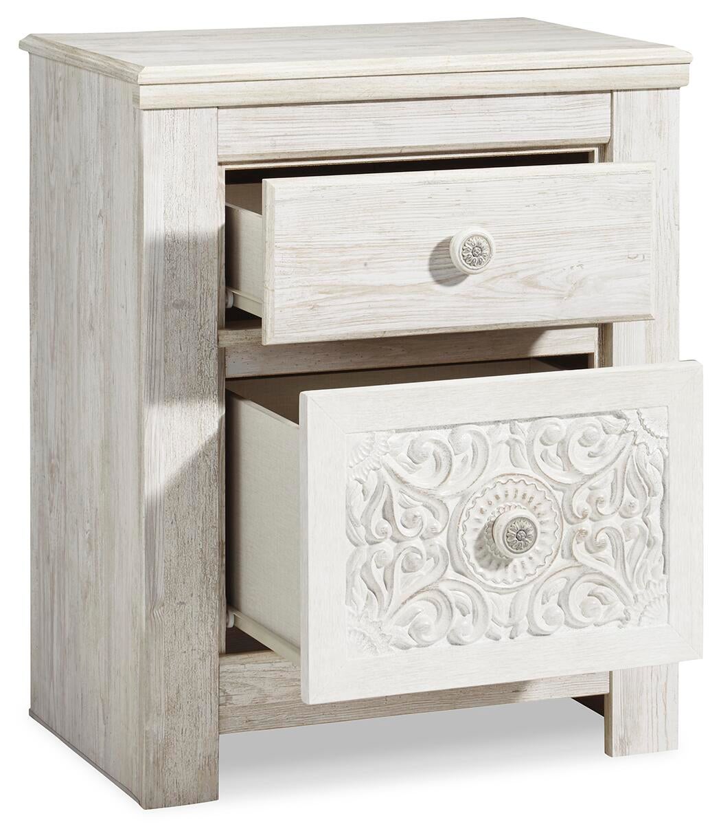Paxberry Two Drawer Night Stand Signature Design by Ashley®