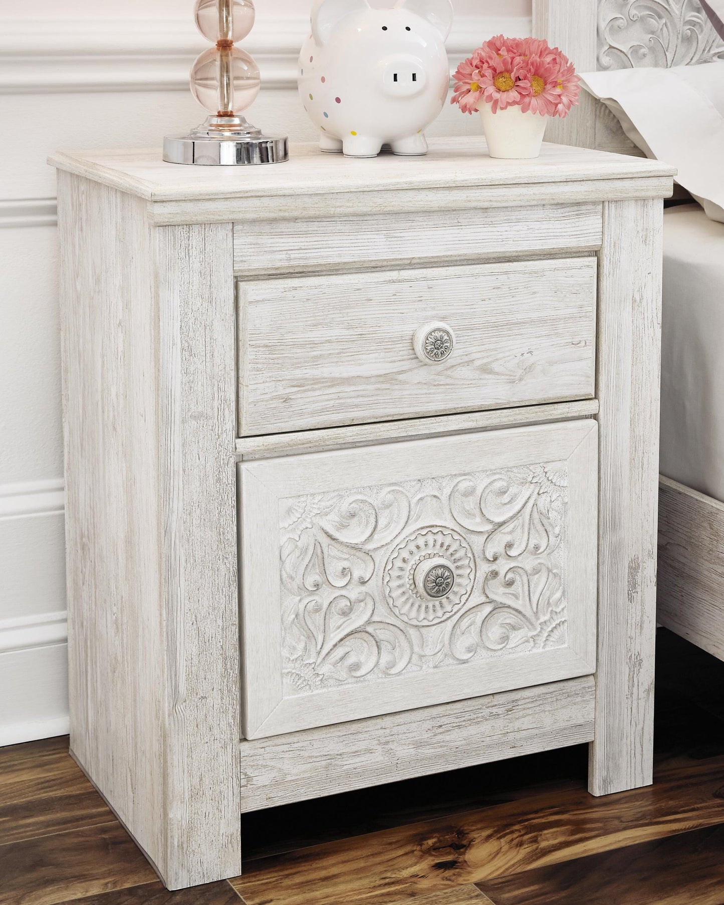 Paxberry Two Drawer Night Stand Signature Design by Ashley®