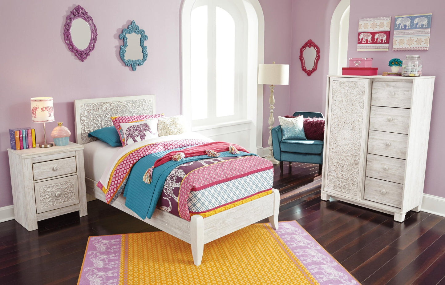 Paxberry Two Drawer Night Stand Signature Design by Ashley®