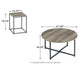 Wadeworth Occasional Table Set (3/CN) Signature Design by Ashley®