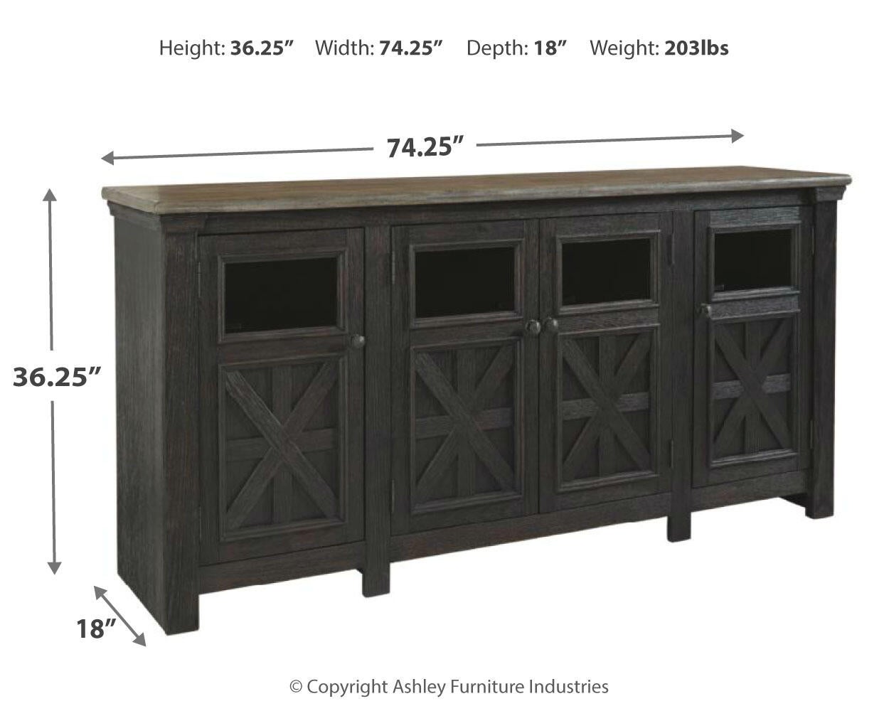 Tyler Creek Extra Large TV Stand Signature Design by Ashley®