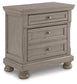 Lettner Two Drawer Night Stand Signature Design by Ashley®