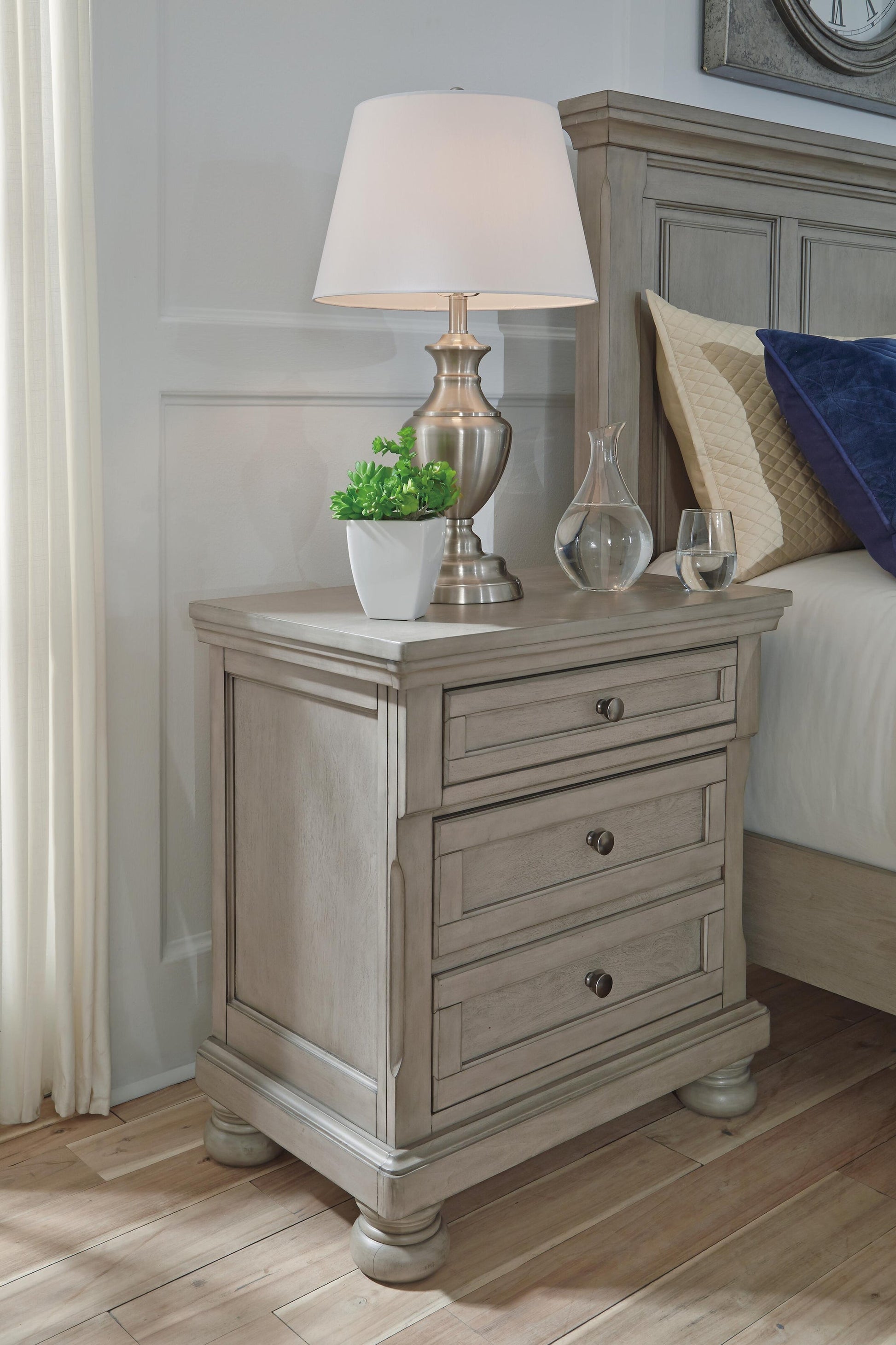 Lettner Two Drawer Night Stand Signature Design by Ashley®