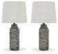 Mahima Paper Table Lamp (2/CN) Signature Design by Ashley®