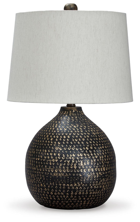 Maire Metal Table Lamp (1/CN) Signature Design by Ashley®