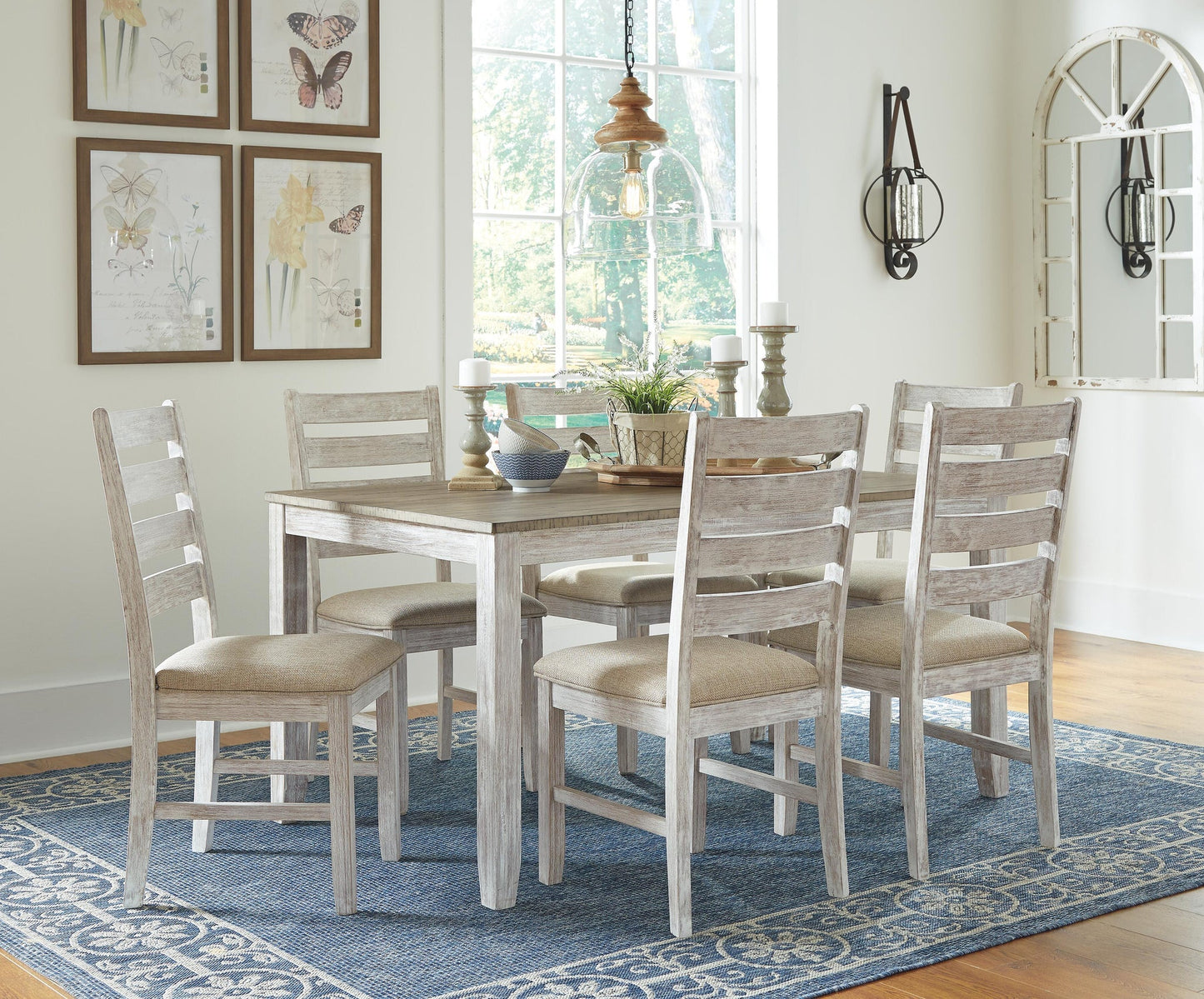 Skempton Dining Room Table Set (7/CN) Signature Design by Ashley®