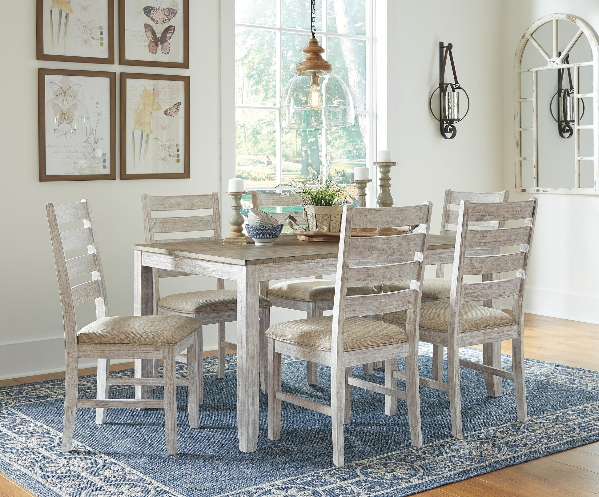 Skempton Dining Room Table Set (7/CN) Signature Design by Ashley®
