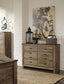 Trinell Six Drawer Dresser Signature Design by Ashley®