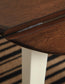 Woodanville Round DRM Drop Leaf Table Signature Design by Ashley®