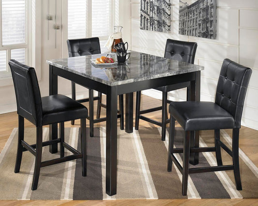 Maysville Square Counter TBL Set (5/CN) Signature Design by Ashley®
