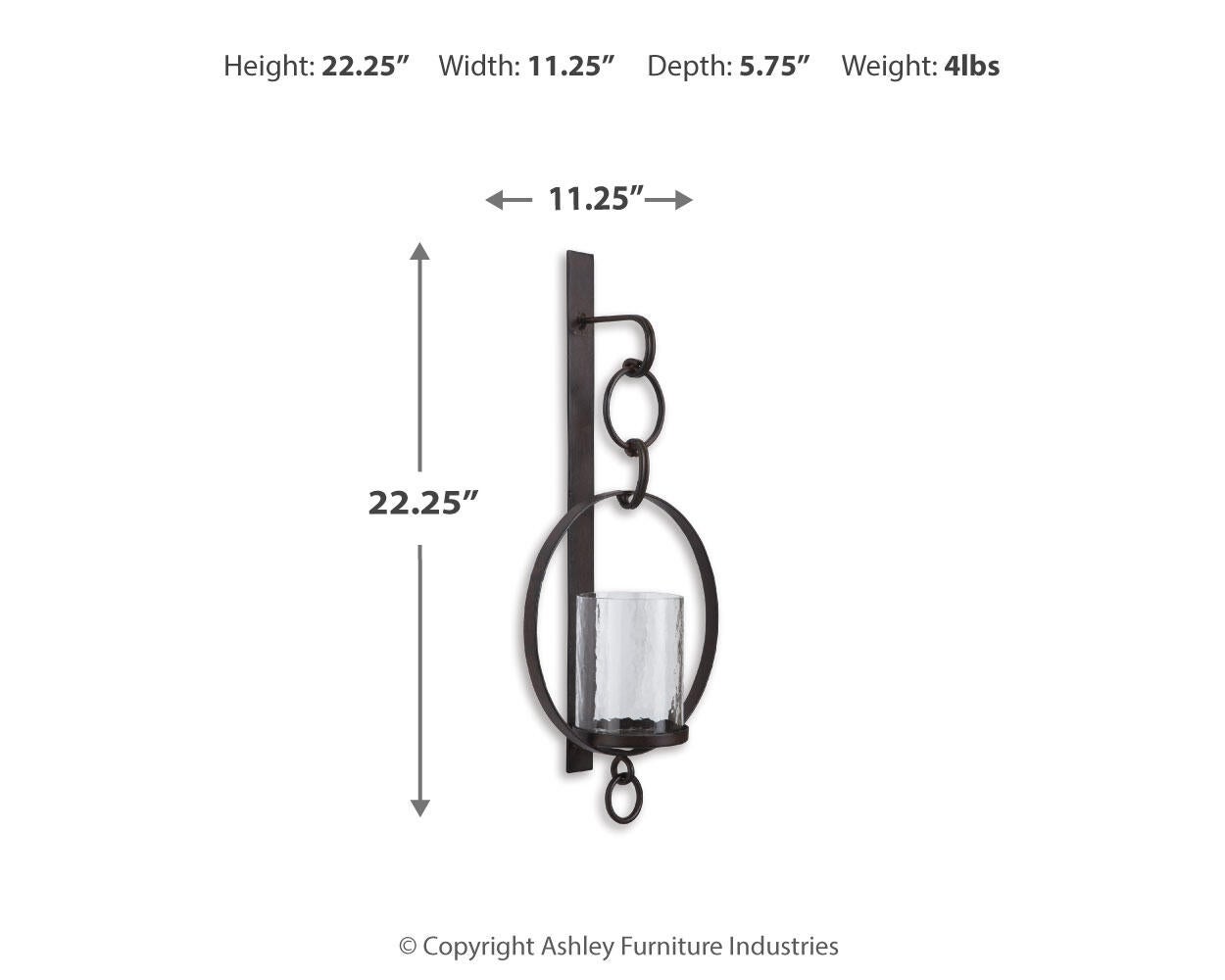 Ogaleesha Wall Sconce Signature Design by Ashley®