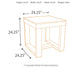 Watson Square End Table Signature Design by Ashley®