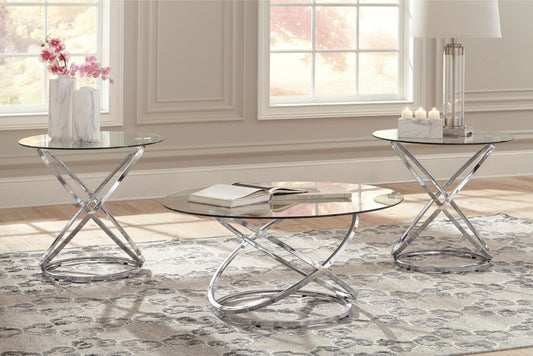 Hollynyx Occasional Table Set (3/CN) Signature Design by Ashley®