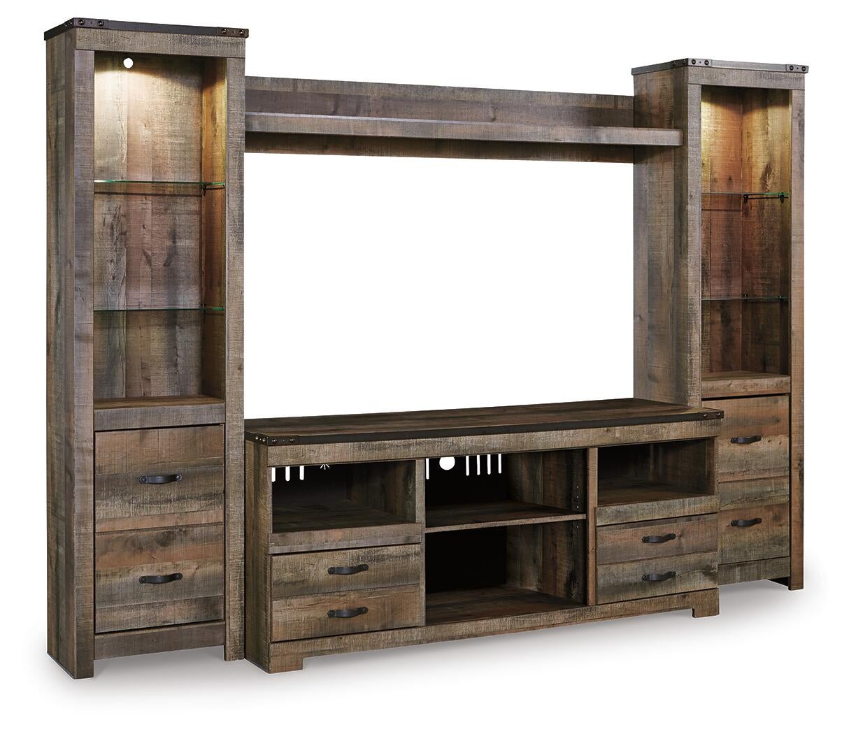 Trinell 4-Piece Entertainment Center Signature Design by Ashley®