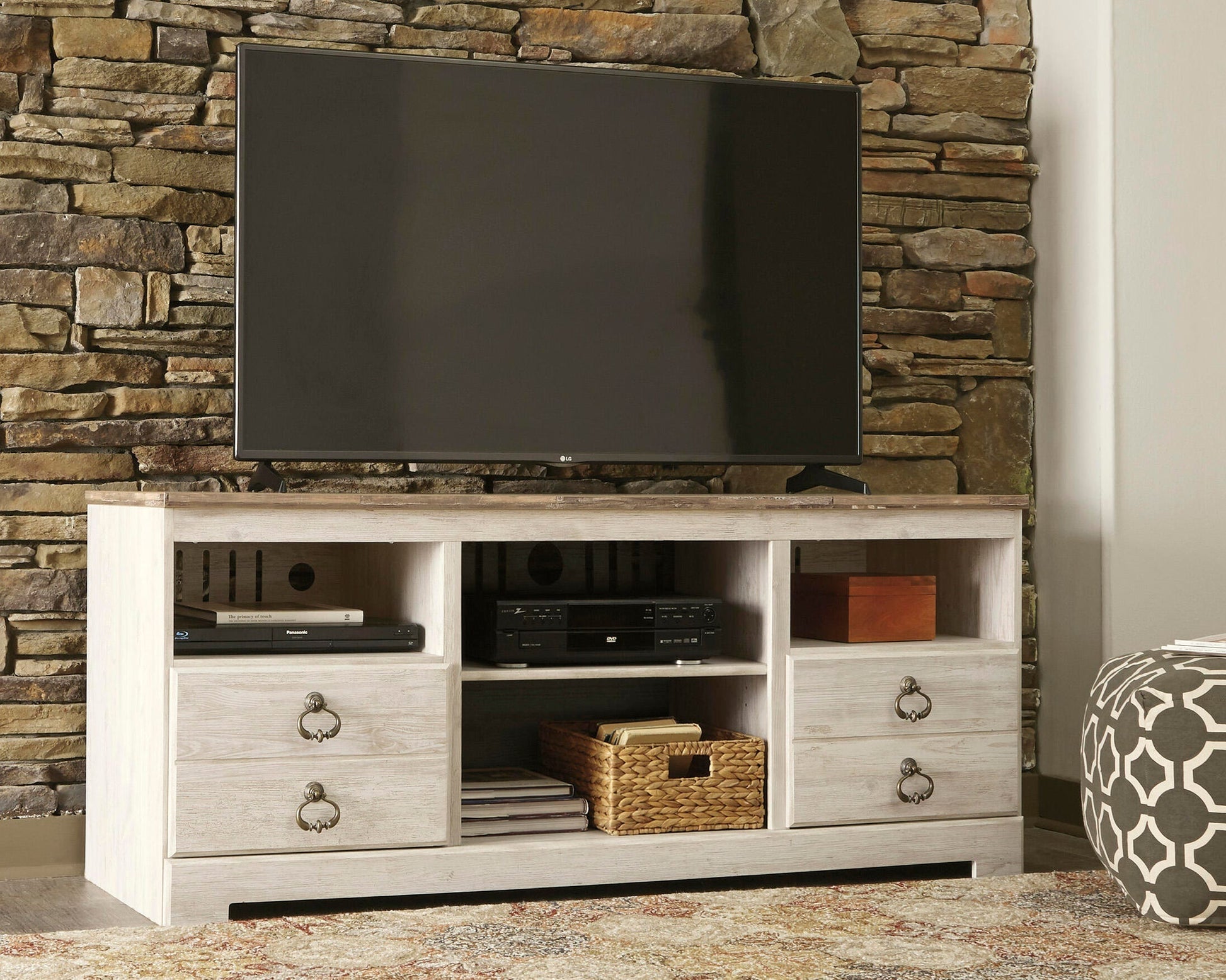 Willowton LG TV Stand w/Fireplace Option Signature Design by Ashley®