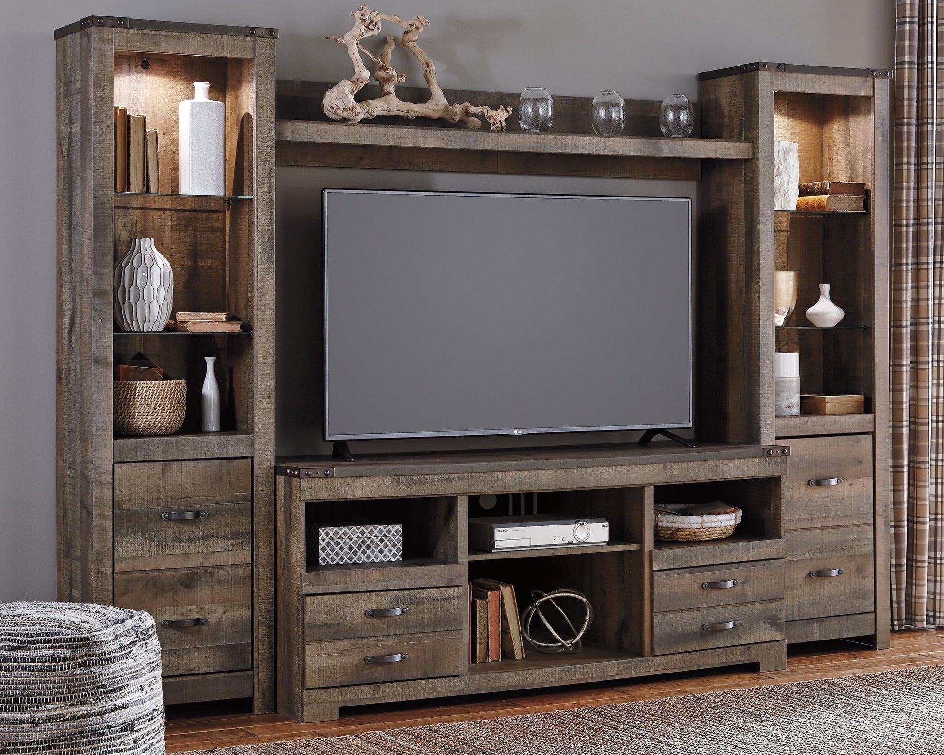 Trinell 4-Piece Entertainment Center Signature Design by Ashley®