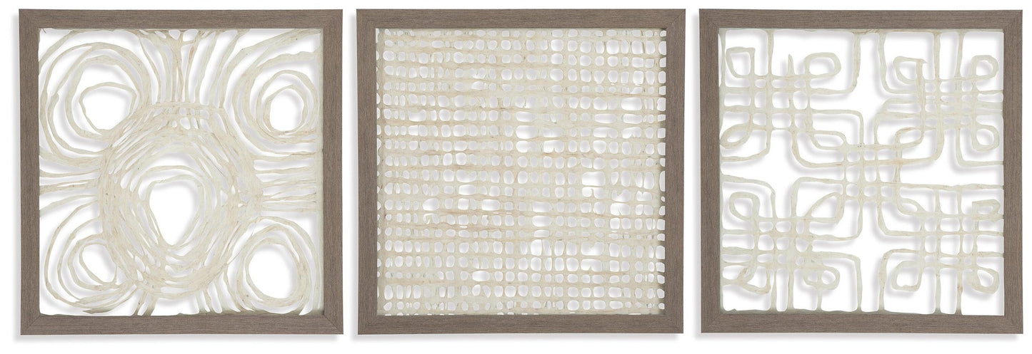 Odella Wall Decor Set (3/CN) Signature Design by Ashley®