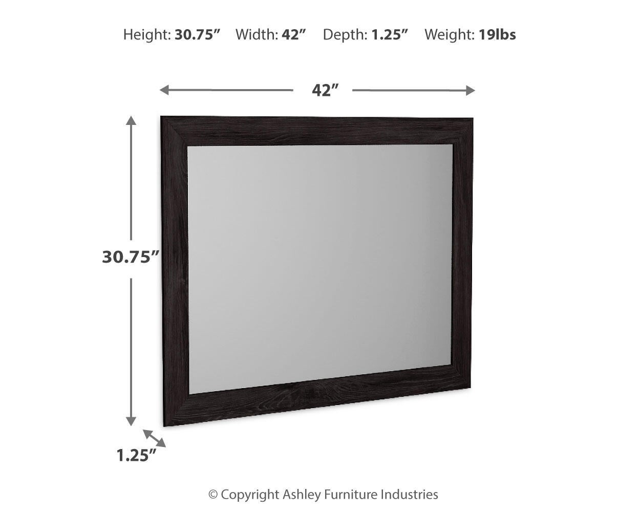 Belachime Bedroom Mirror Signature Design by Ashley®
