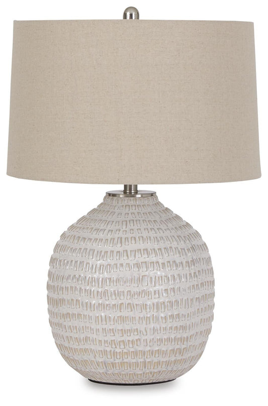 Jamon Ceramic Table Lamp (1/CN) Signature Design by Ashley®