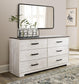 Shawburn Six Drawer Dresser Signature Design by Ashley®