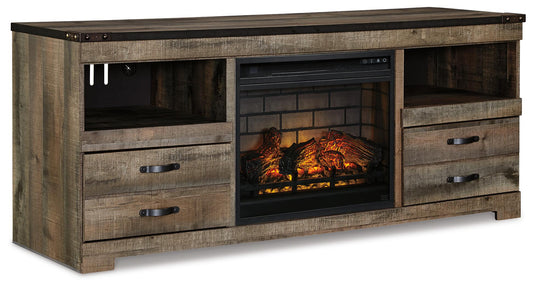 Trinell 63" TV Stand with Electric Fireplace Signature Design by Ashley®