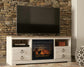 Willowton 64" TV Stand with Electric Fireplace Signature Design by Ashley®