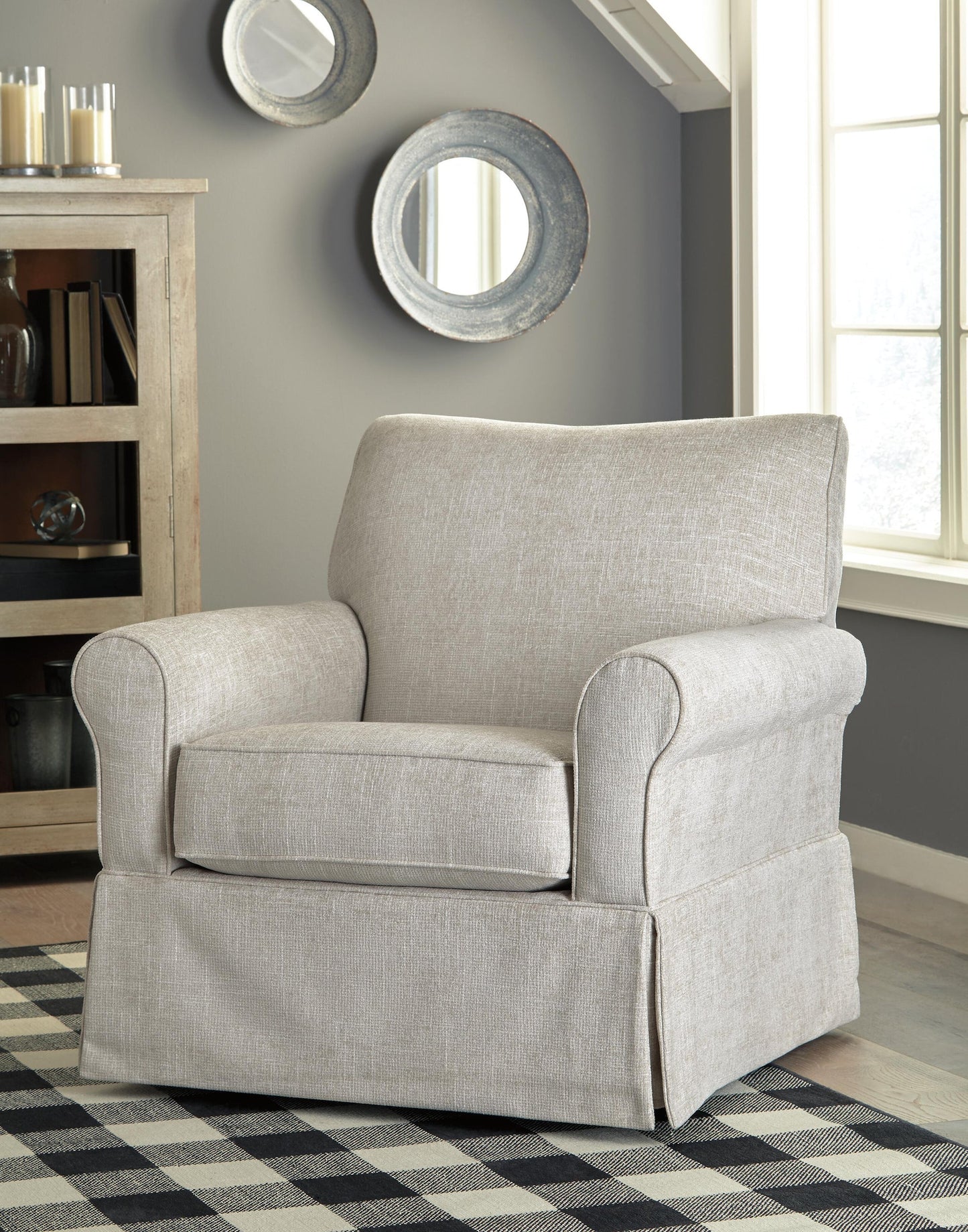 Searcy Swivel Glider Accent Chair Signature Design by Ashley®
