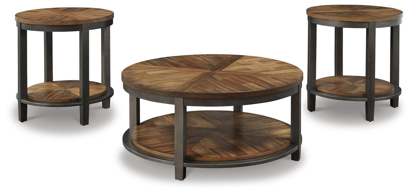Roybeck Occasional Table Set (3/CN) Signature Design by Ashley®