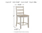 Skempton Upholstered Barstool (2/CN) Signature Design by Ashley®