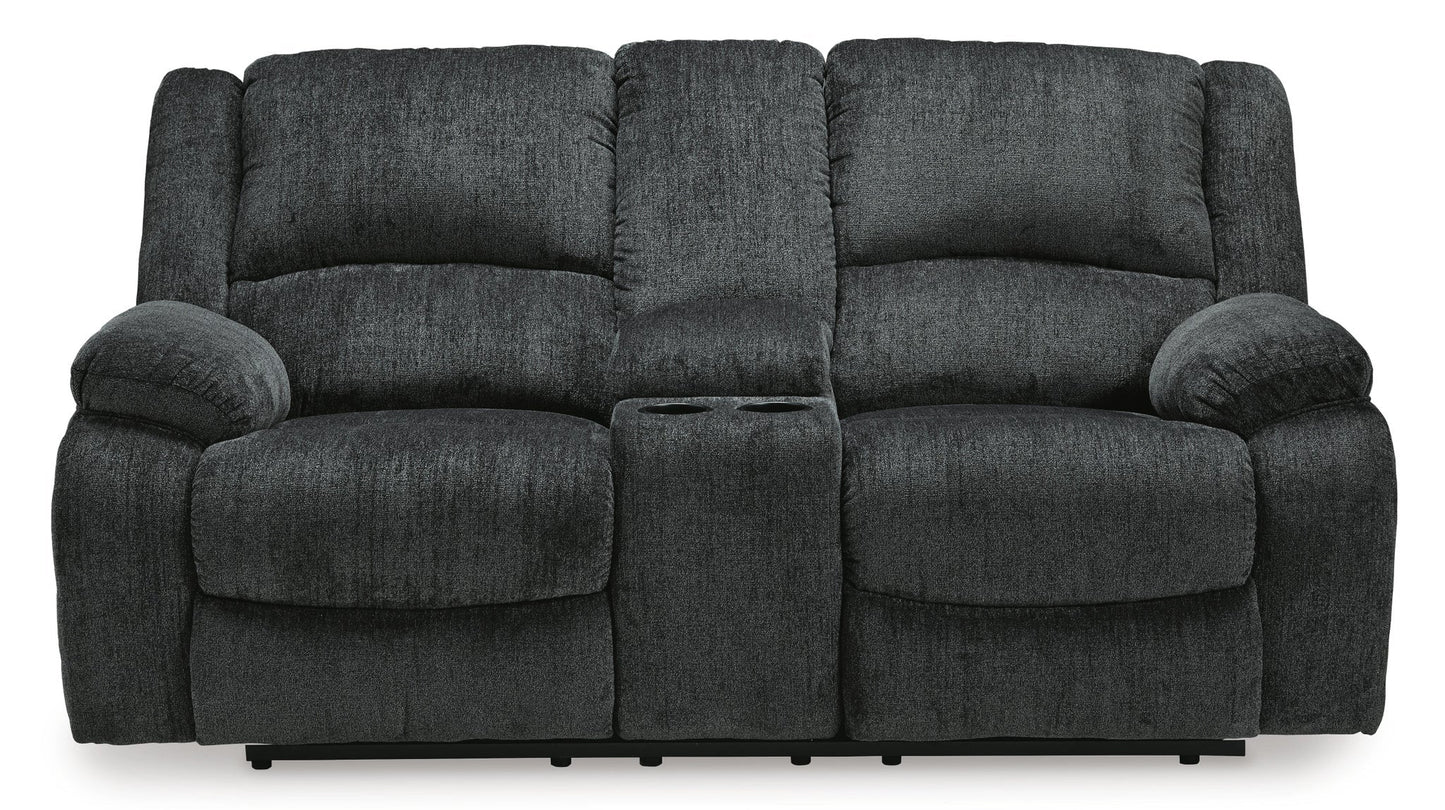 Draycoll DBL REC PWR Loveseat w/Console Signature Design by Ashley®