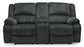Draycoll DBL REC PWR Loveseat w/Console Signature Design by Ashley®