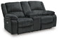 Draycoll DBL REC PWR Loveseat w/Console Signature Design by Ashley®