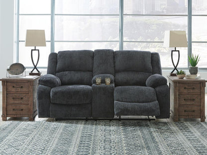Draycoll DBL Rec Loveseat w/Console Signature Design by Ashley®