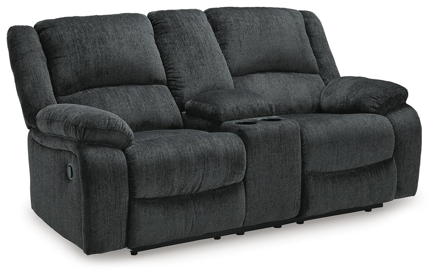 Draycoll DBL Rec Loveseat w/Console Signature Design by Ashley®