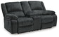 Draycoll DBL Rec Loveseat w/Console Signature Design by Ashley®
