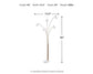 Taliya Metal Arc Lamp (1/CN) Signature Design by Ashley®