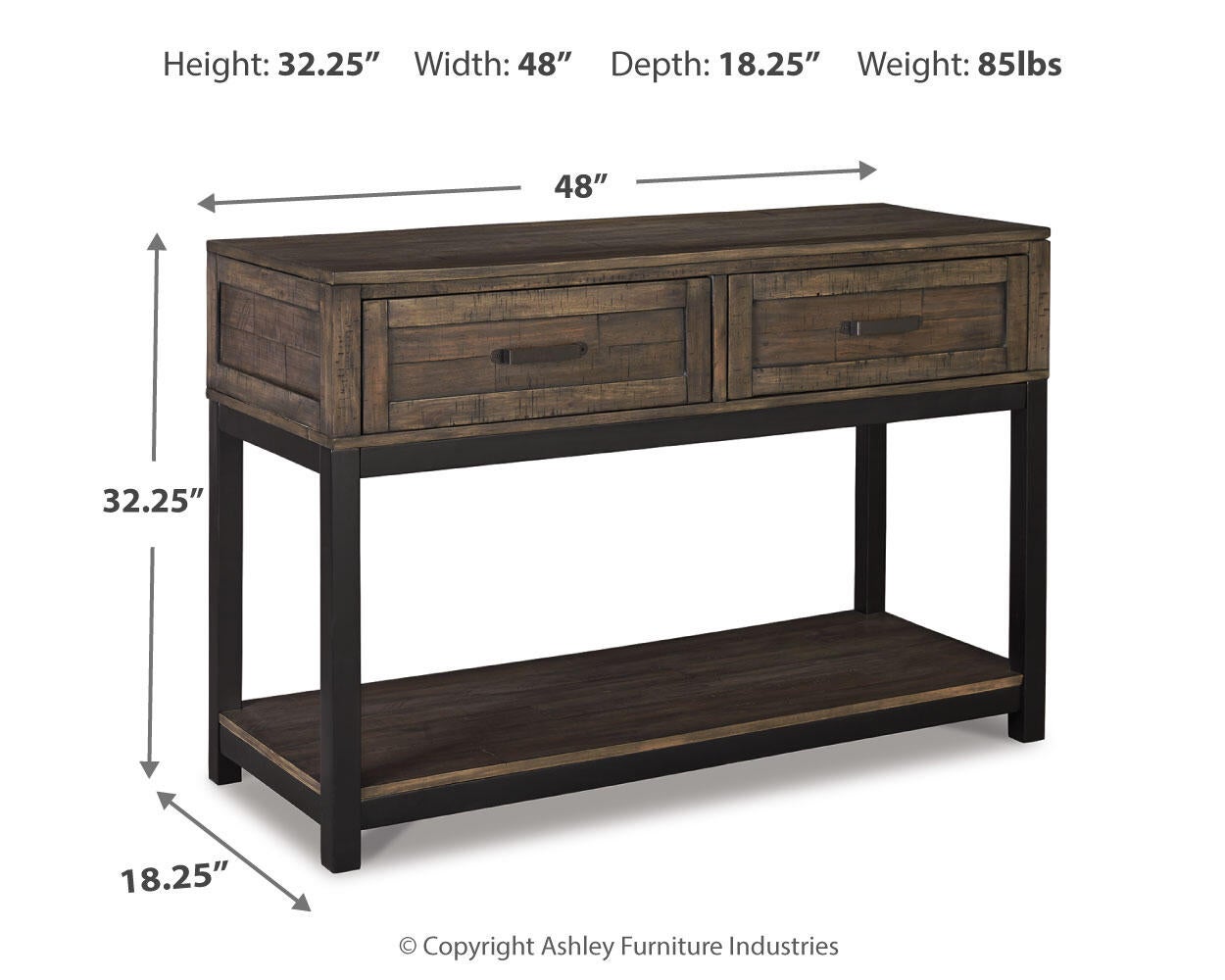 Johurst Sofa Table Signature Design by Ashley®