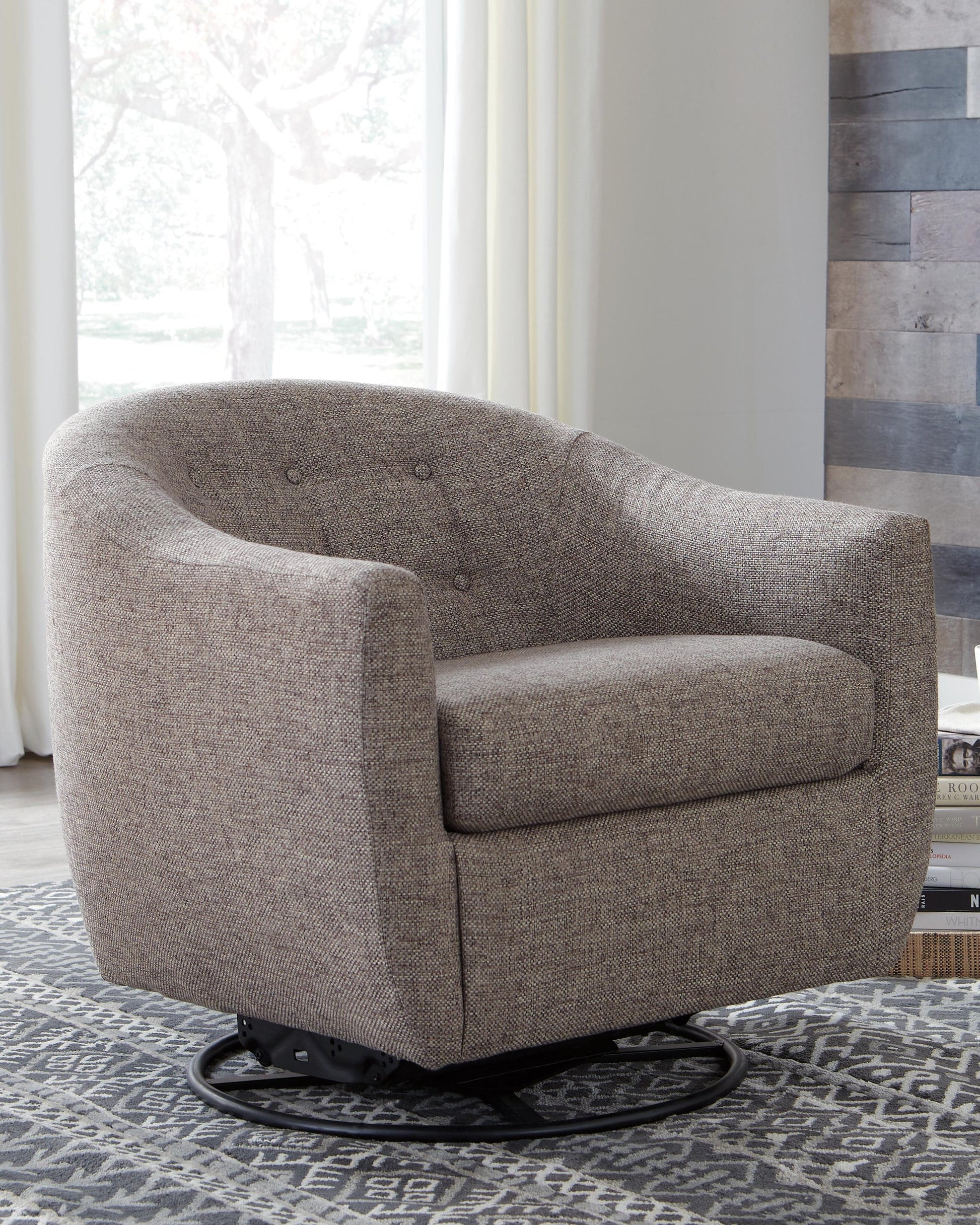 Upshur Swivel Glider Accent Chair Signature Design by Ashley®