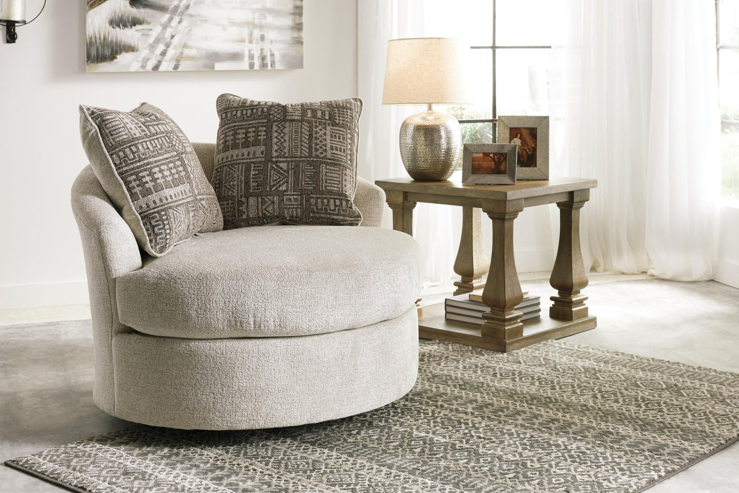 Soletren Swivel Accent Chair Signature Design by Ashley®